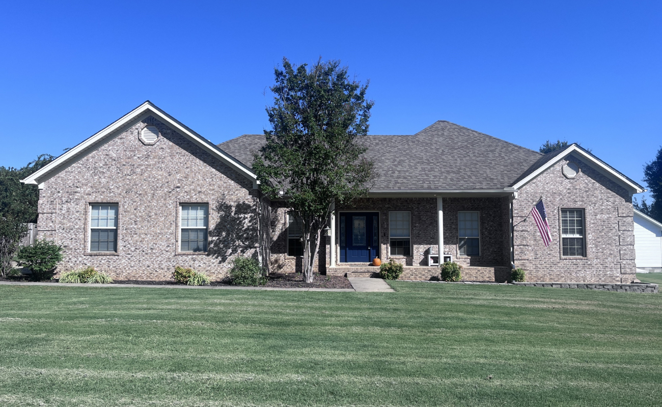 Exterior of Jacksonville AR rental property