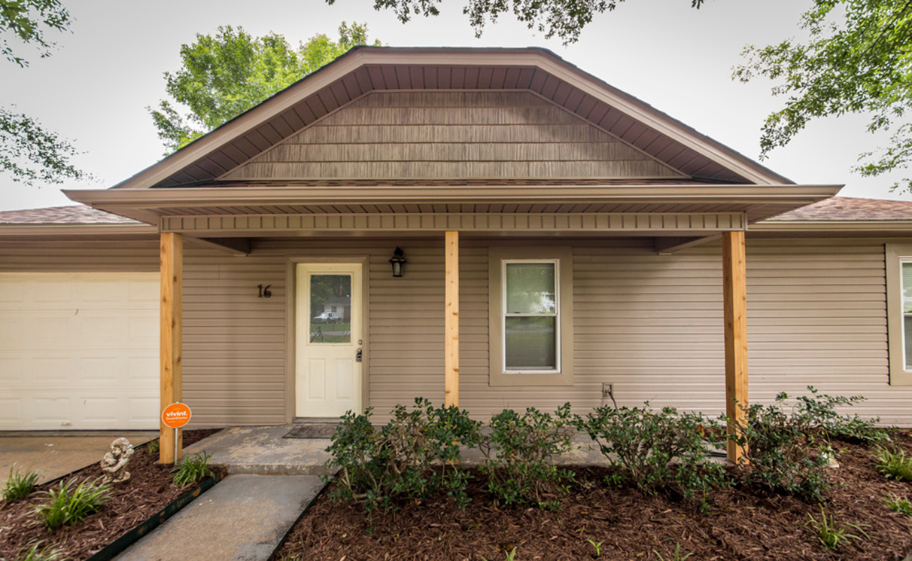 Exterior of Jacksonville AR rental property